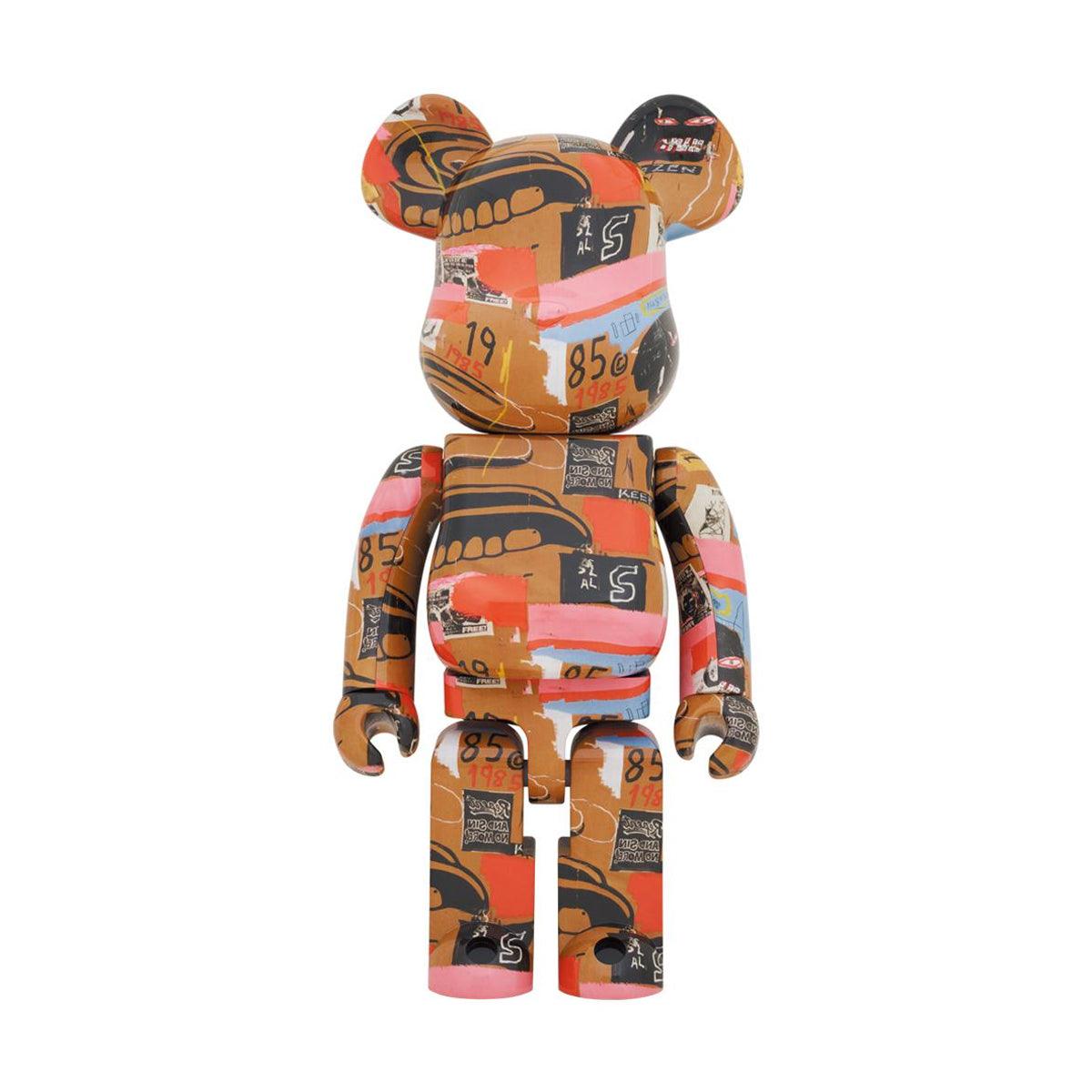 + Andy Warhol + Jean-Michel Basquiat Be@rbrick 1000% '#2'