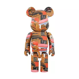 + Andy Warhol + Jean-Michel Basquiat Be@rbrick 1000% '#2'