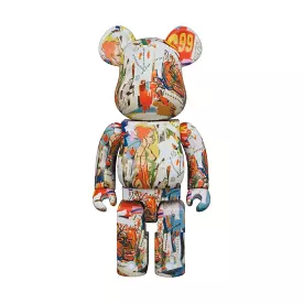 + Andy Warhol + Jean-Michel Basquiat Be@rbrick 1000% '#4'