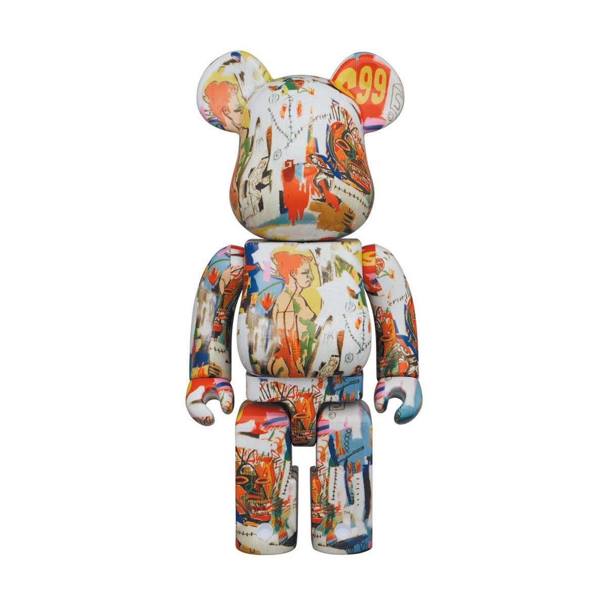 + Andy Warhol + Jean-Michel Basquiat Be@rbrick 400% '#4'