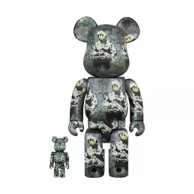 + BRANDALISM Be@rbrick 100% + 400% 'Riot Cop'