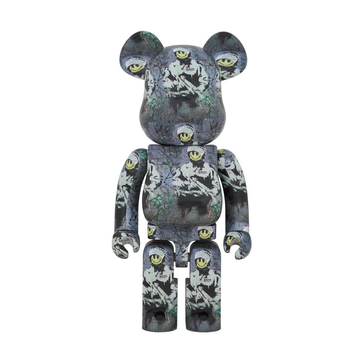 + BRANDALISM Be@rbrick 1000% 'Riot Cop'