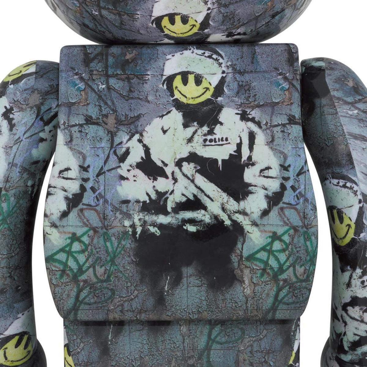 + BRANDALISM Be@rbrick 1000% 'Riot Cop'