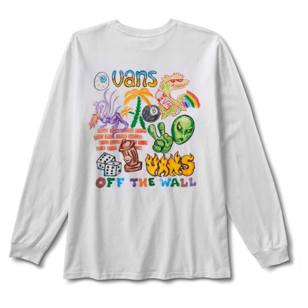 + Crayola Long Sleeve Tee 'Mail Doodle'