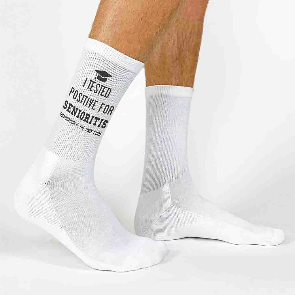 2024 Senioritis Grad Socks for the Senior Class of 2024