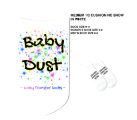 Baby Dust - Lucky Transfer Socks with Starbursts - SG