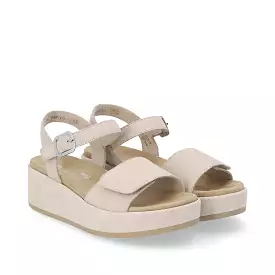 Beige Plaform Sandal