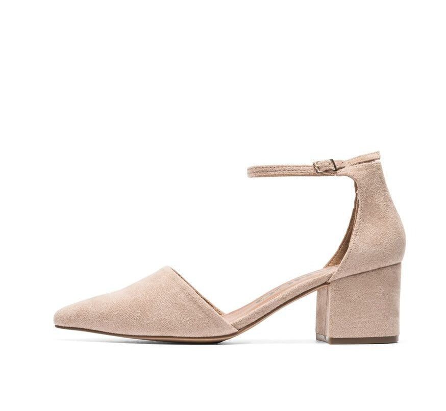 Bianco Divided Pumps Nougat