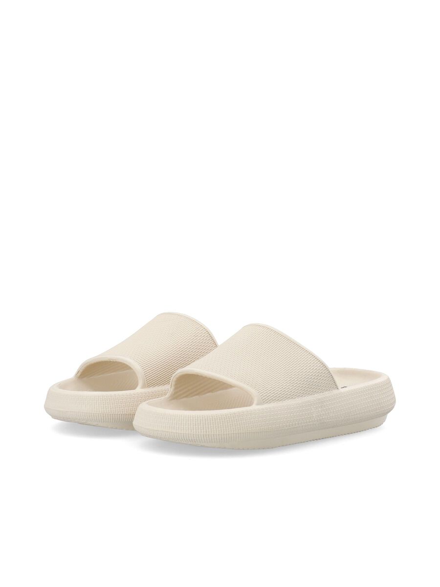 Bianco Julia Hvite Slippers