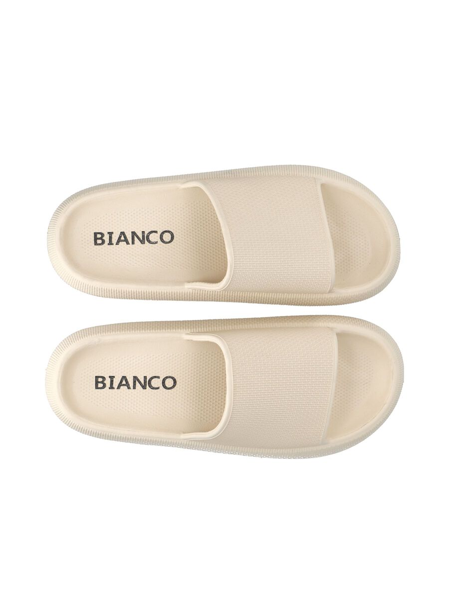 Bianco Julia Hvite Slippers