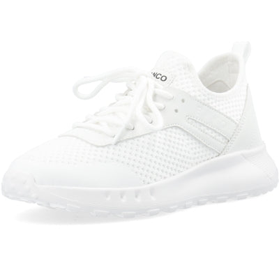 Bianco Lauren Laceup Sneacker Flyknit