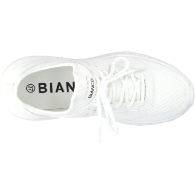 Bianco Lauren Laceup Sneacker Flyknit