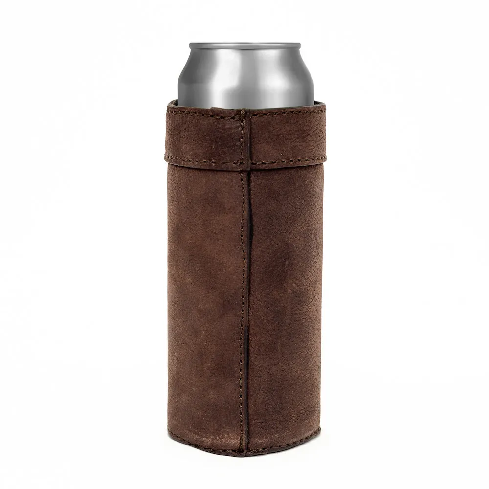 Campaign Leather Slim Can Koozie