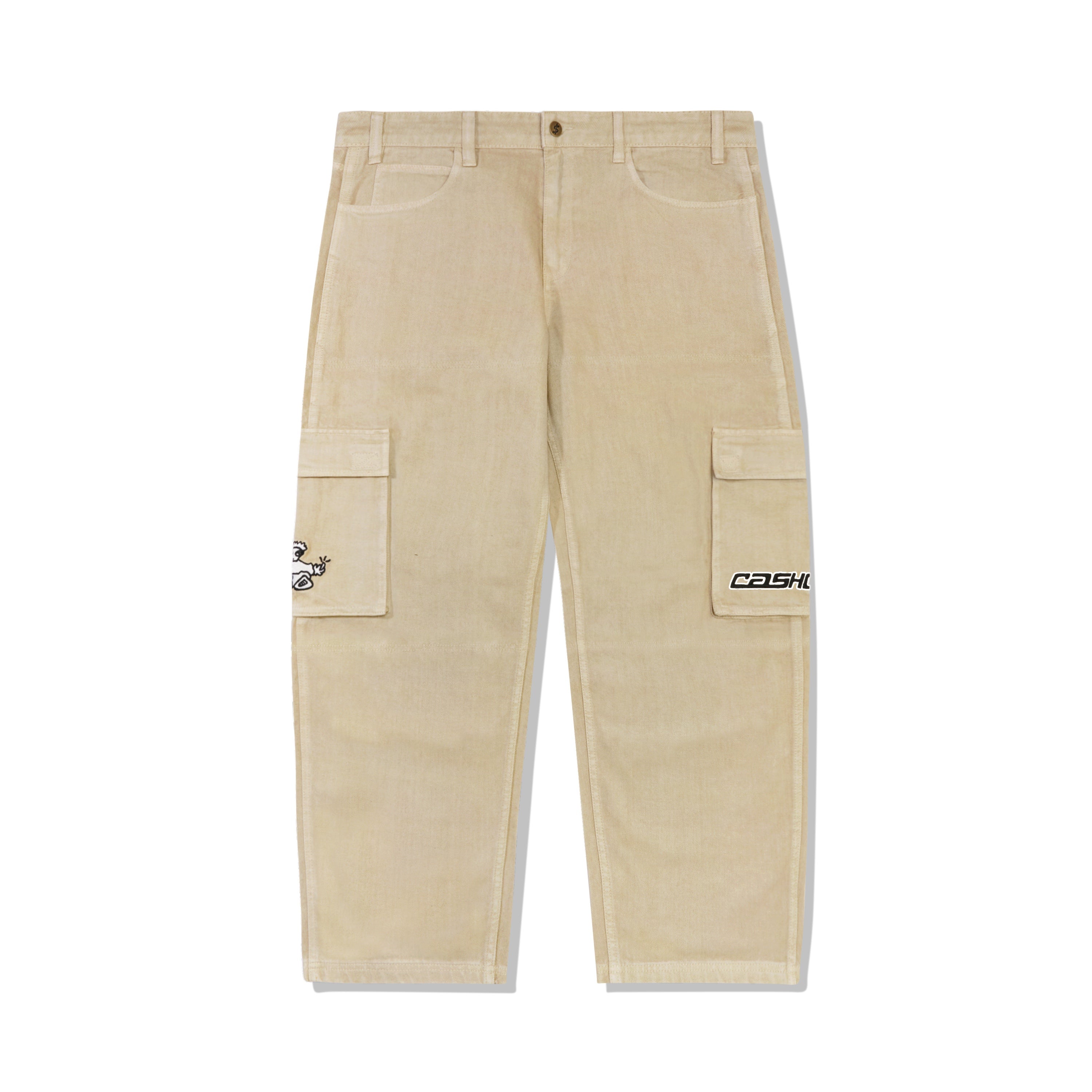 Cash Only Aleka Cargo Jeans - Khaki