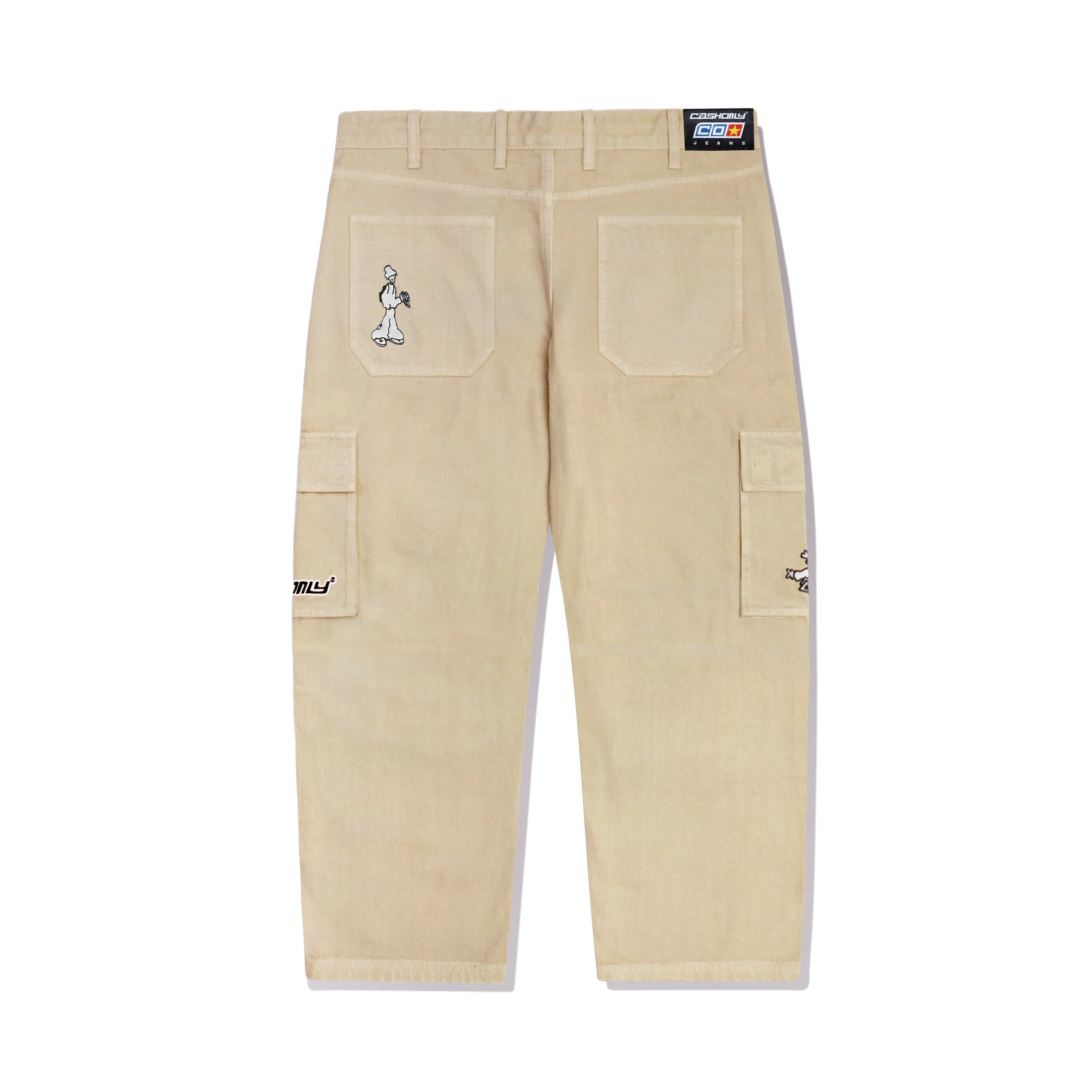 Cash Only Aleka Cargo Jeans - Khaki