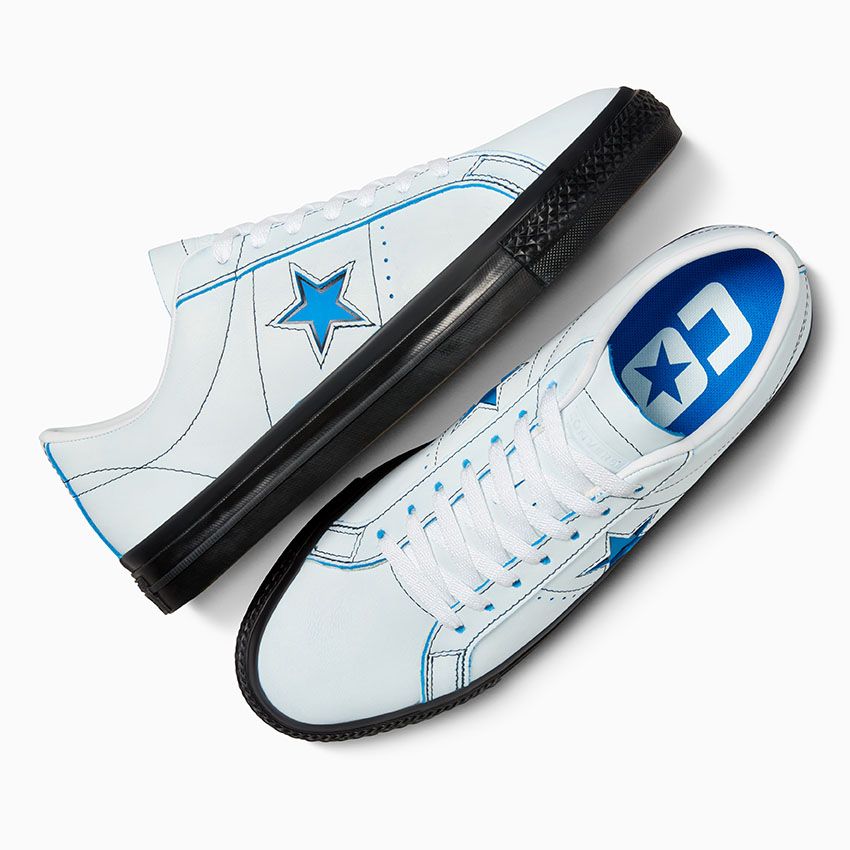 Converse CONS Eddie Cernicky One Star Pro - White/Black/Kinetic Blue