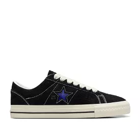 Converse CONS x Quartersnacks One Star Pro Low Top - Black/Egret/Hyper Blue