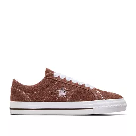 Converse CONS x Quartersnacks One Star Pro Low Top - Dark Clove/White/Cherry Blossom