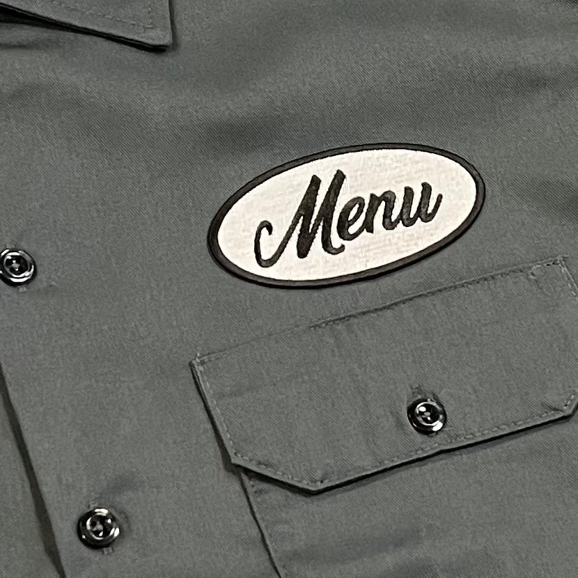 Dickies X Menu S/S Work Shirt - Charcoal