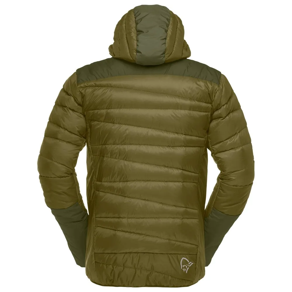 Down jackets Norrona ---Falketind Down750 Hood Olive Drab Olive Night