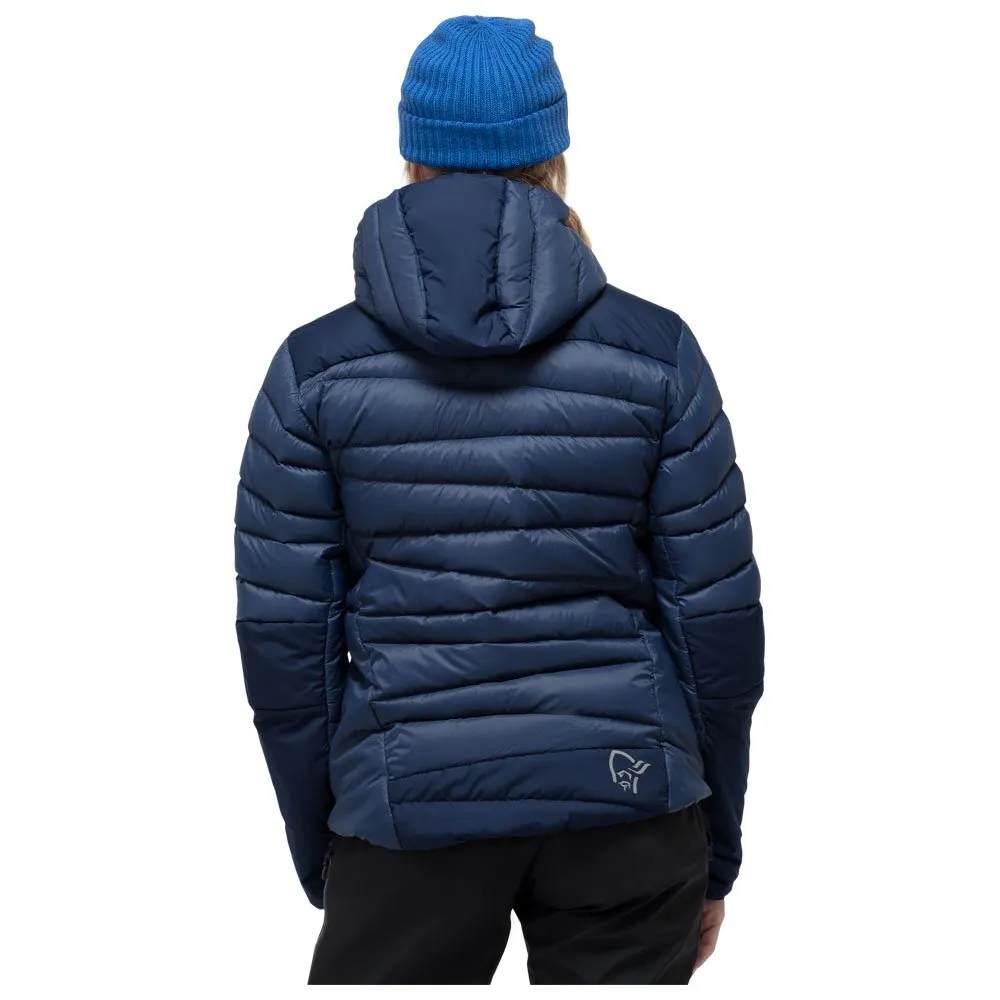 Down jackets Norrona ---Women's Falketind Down750 Hood Indigo Night