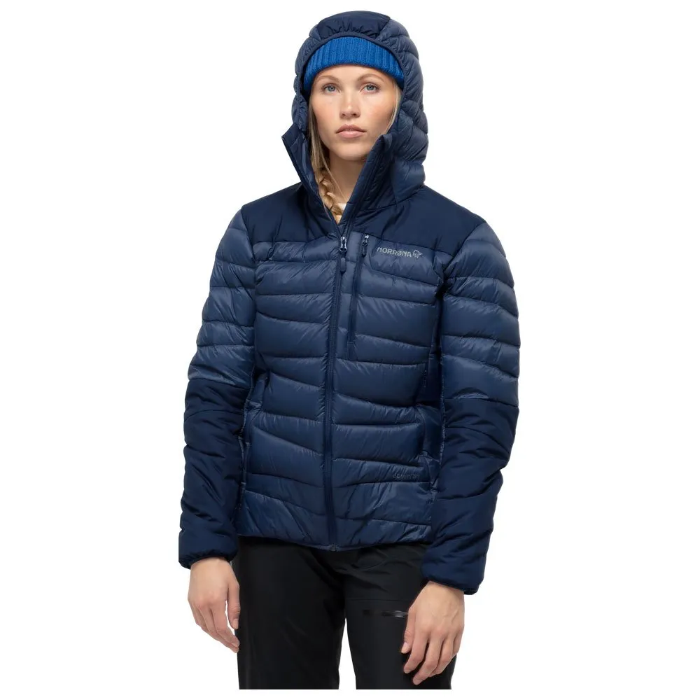 Down jackets Norrona ---Women's Falketind Down750 Hood Indigo Night