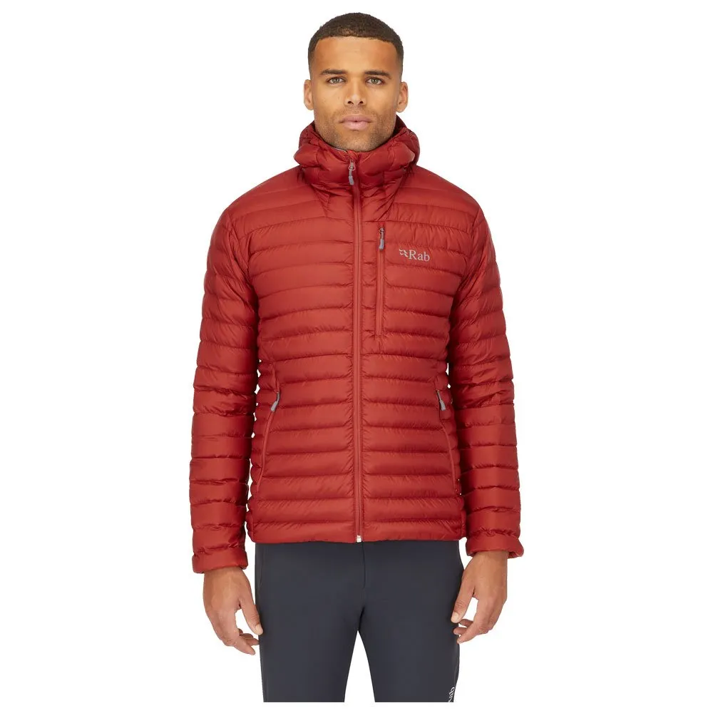 Down jackets RAB ---Microlight Alpine Jkt Tuscan Red