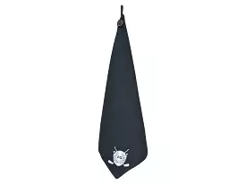 Fresco Golf Magnetic Towel Black Single