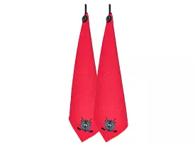 Fresco Golf Magnetic Towel Red 2-Pack