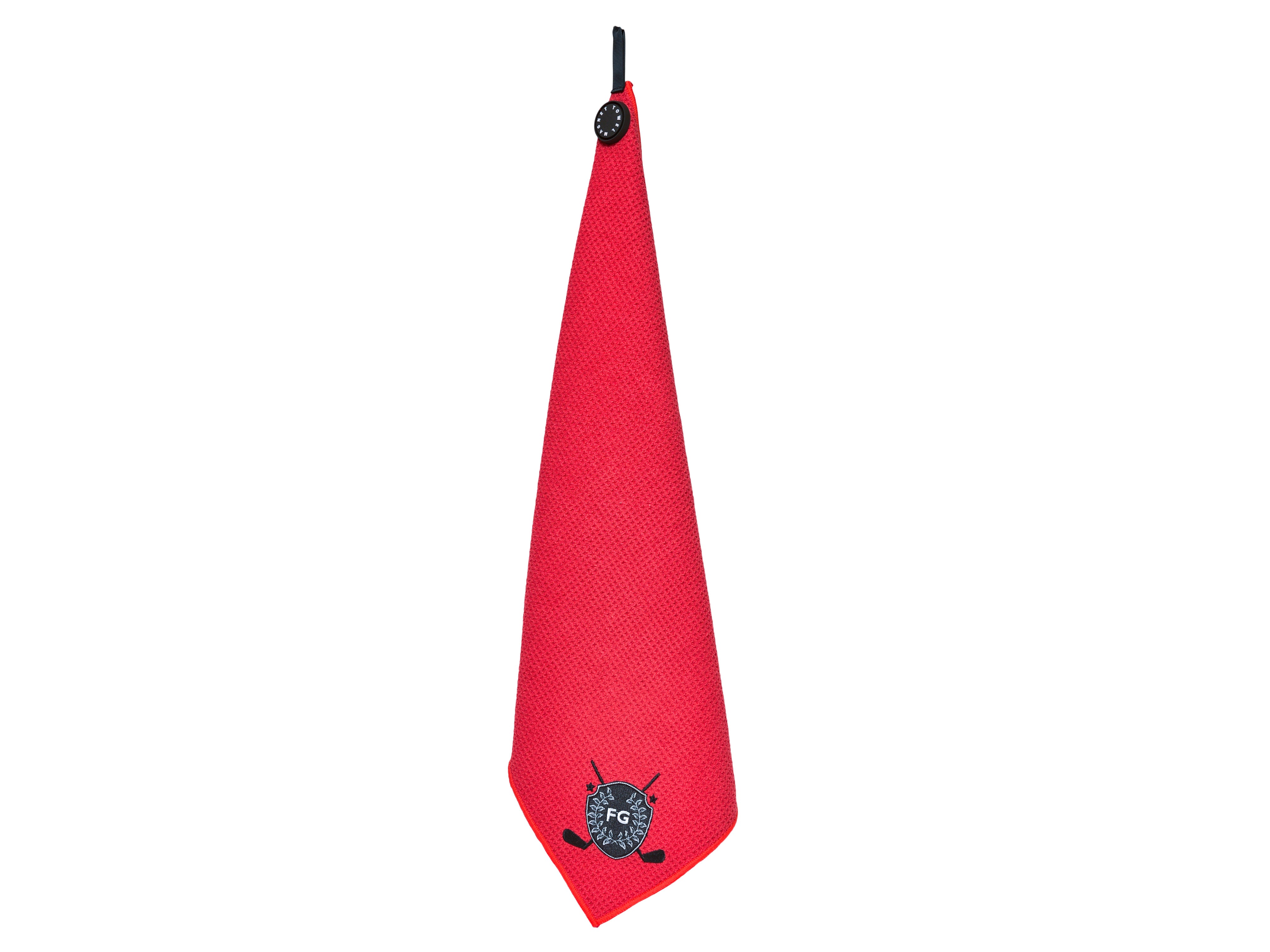 Fresco Golf Magnetic Towel Red Single