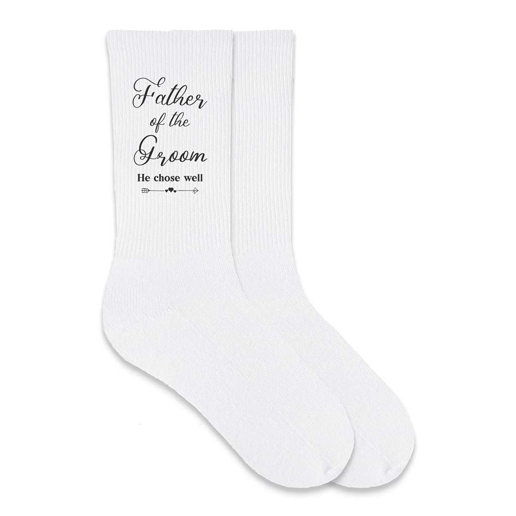 Funny Father of the Groom Socks