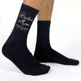 Funny Wedding Party Socks for the Bridesman