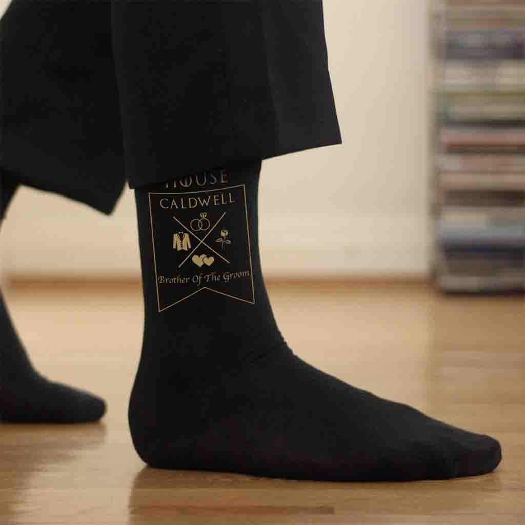 Game of Thrones Inspired Groomsmen Wedding Socks