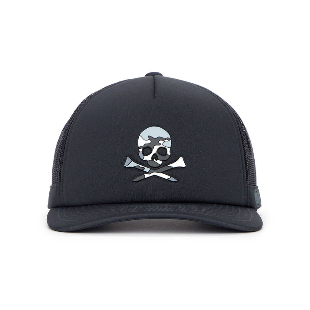 G/FORE CAMO SKULL TRUCKER CHARCOAL