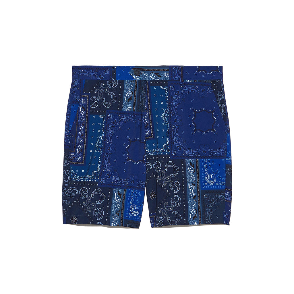 G/FORE MAVERICK HYBRID SHORT BANDANA PRINT