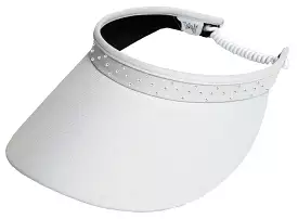 Glove It Coil Visor White Bling