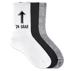 Graduation Gift Socks for the Class of '24 Grad