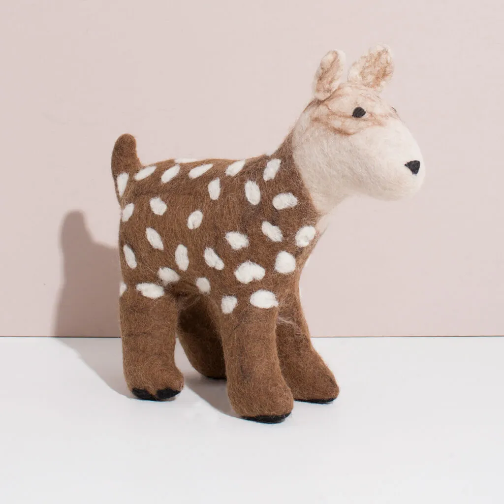 Hand Felted Deer - Large