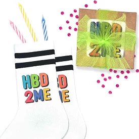 Happy Birthday to Me – Fun Socks for Birthday