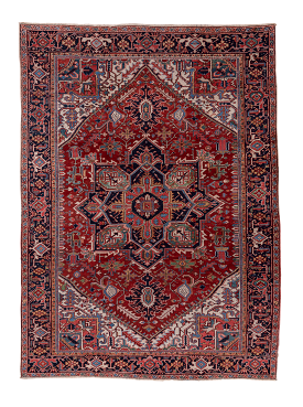 Heriz Vintage Persian Rug 11’5” x 8’5”