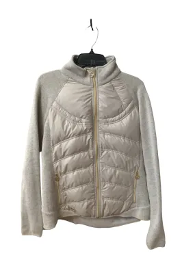 Jacket Puffer & Quilted By Michael By Michael Kors In Grey, Size: L