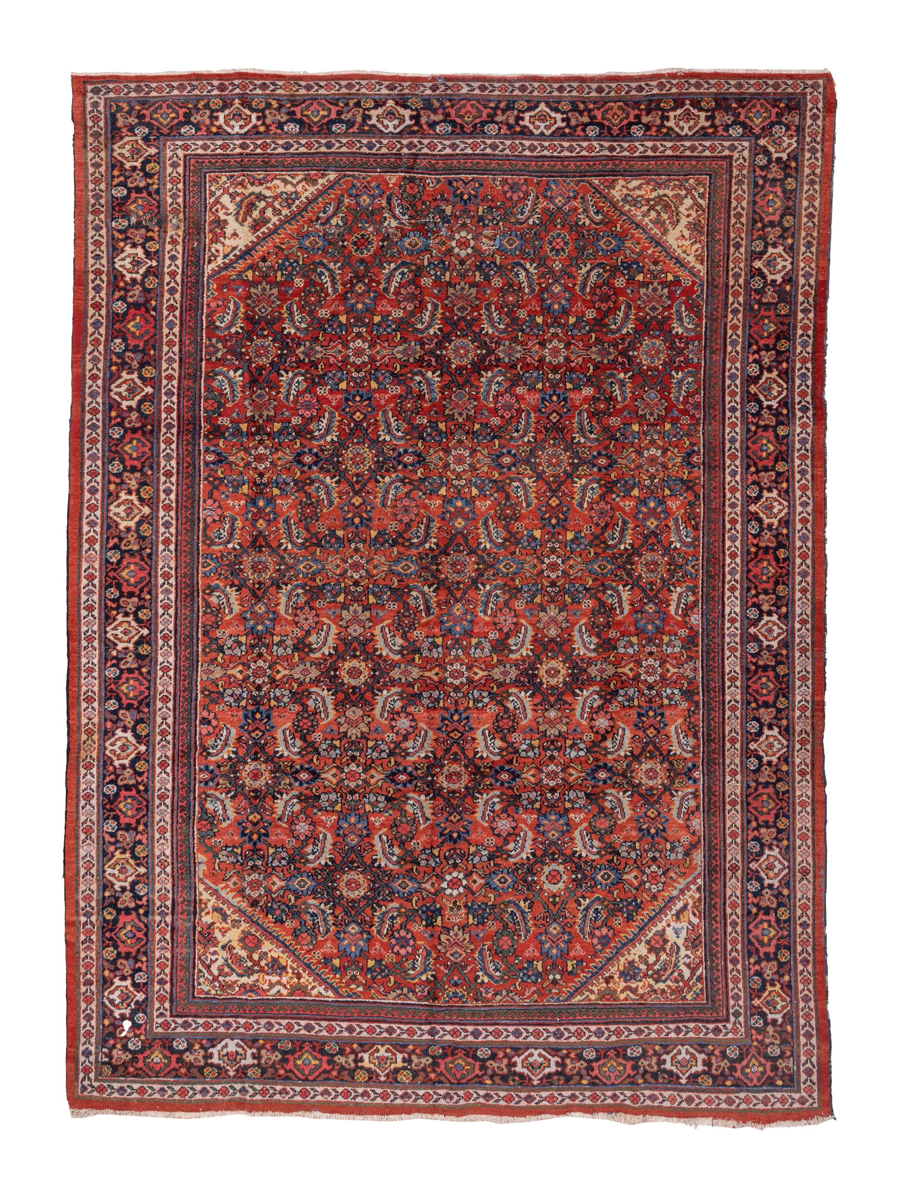 Mahal Vintage Persian Rug 10’8” x 7’9”