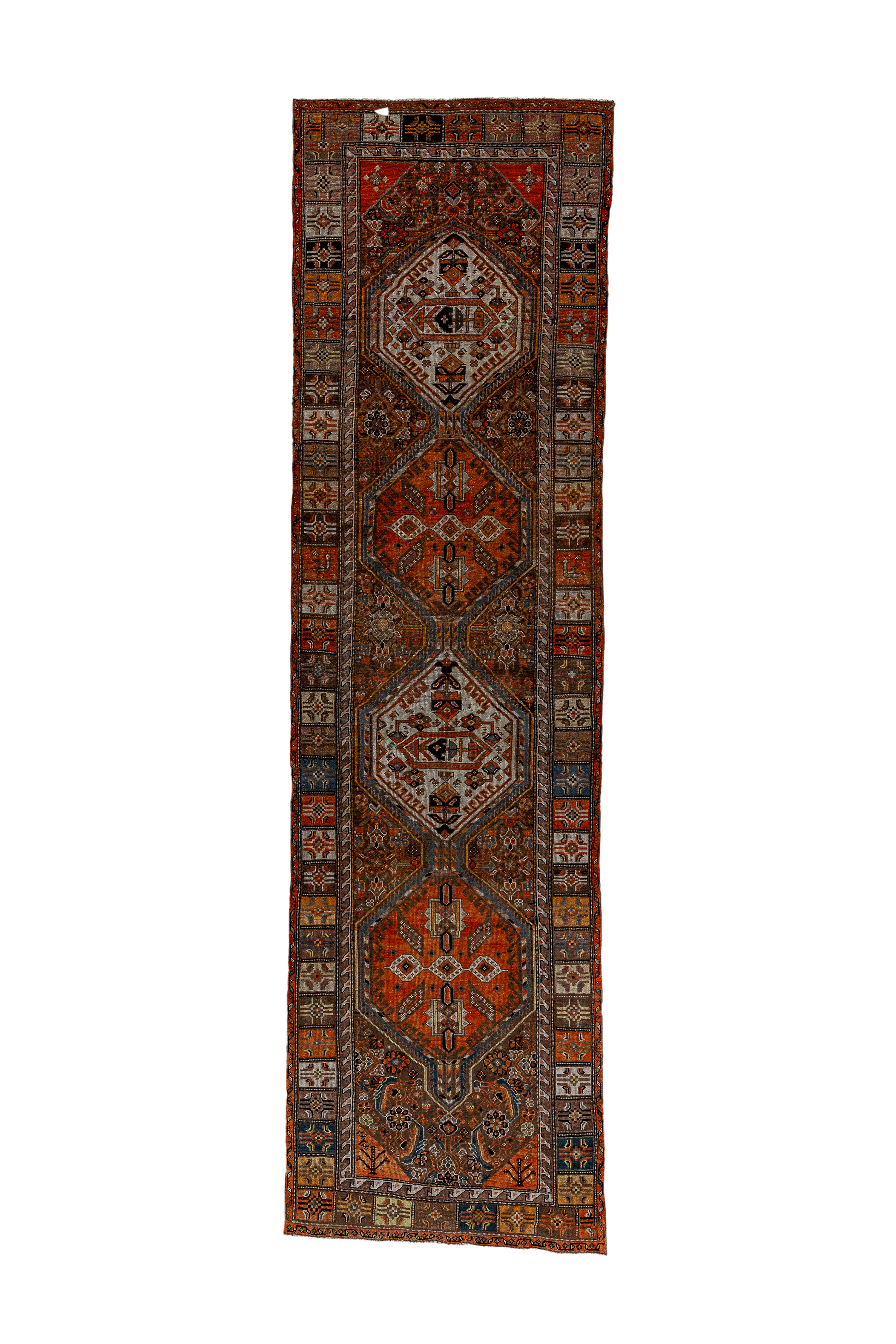 Malayer Vintage Persian Rug 12’7” x 3’6”