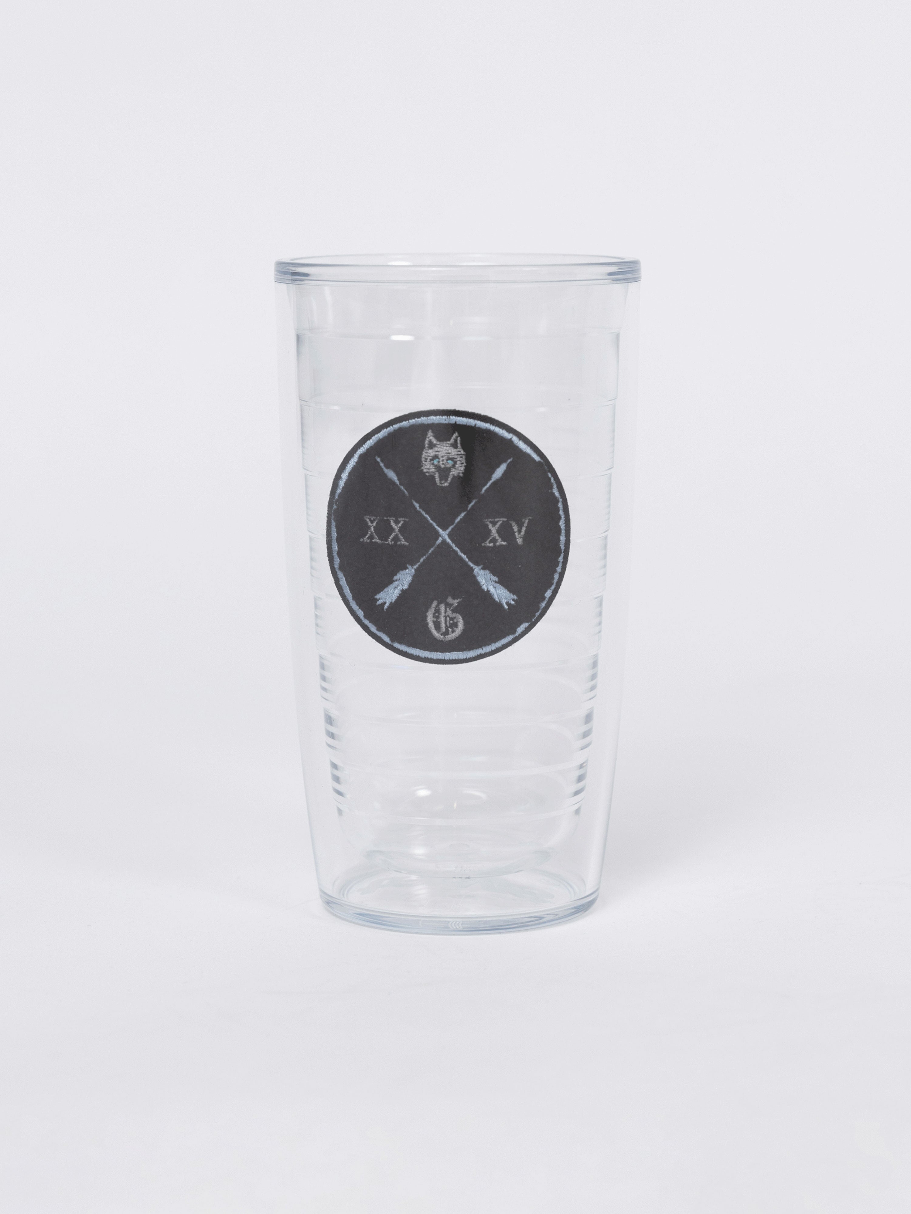 Members Only Chenille Patch Tumbler