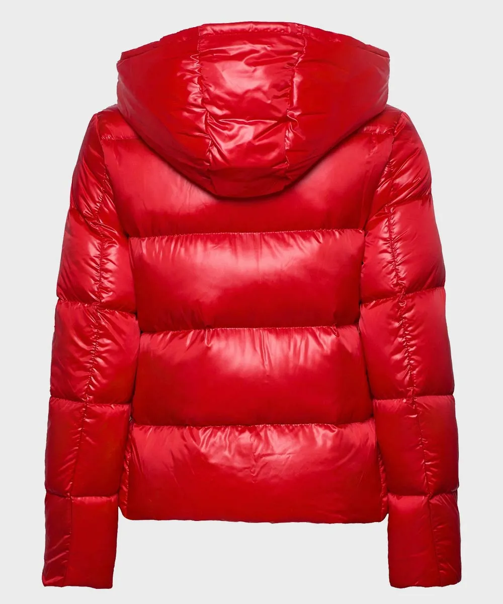 Mens Red Puffer Jacket | Puffer Mens Red Jacket for Sale