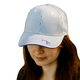 Radicool Cap Navy Stripe Unisex