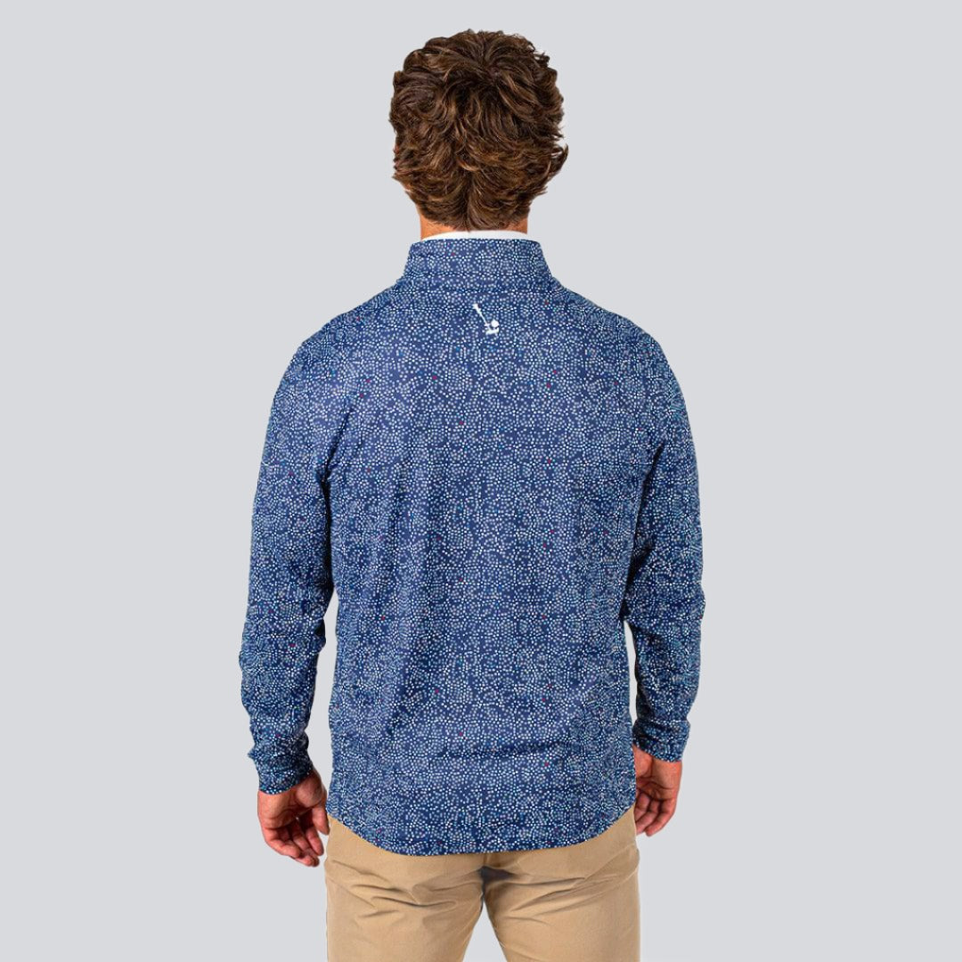 Starry Night Men's Q-Zip