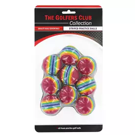 Striped Practice Balls