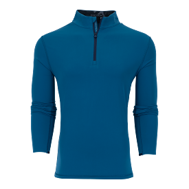 Tate Mockneck Quarter-Zip (Sea Turtle)