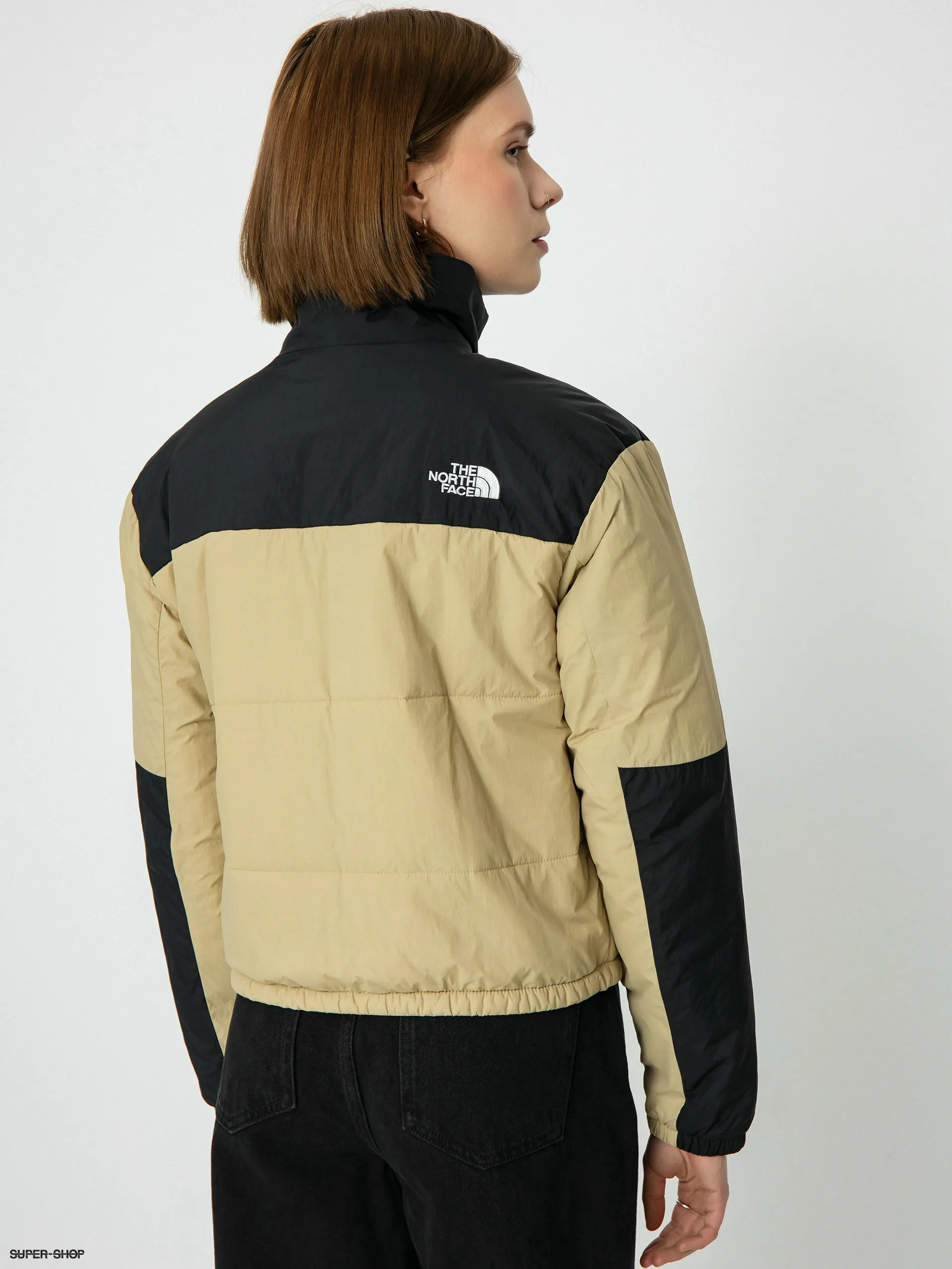 The North Face Guniwei Puffer Jacket Wmn (khaki stone/tnf black)